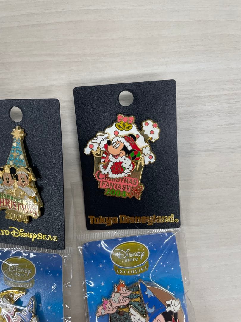 東京ディズニーランド・ディズニーシー ピンバッジセット 9個