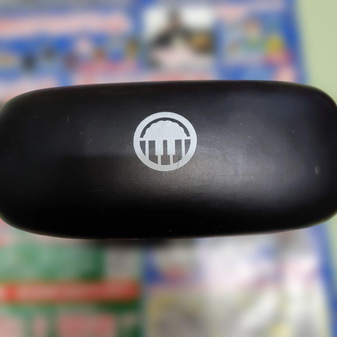 レキシ　レキシサングラス　白　重厚なケース付 鯖江製