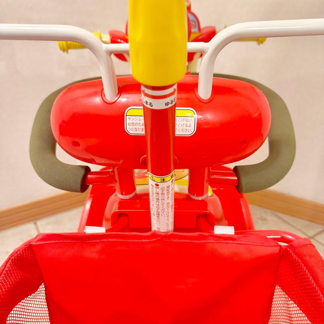 【✨極美品✨】アンパンマンデラックス　三輪車 おもちゃ完動品