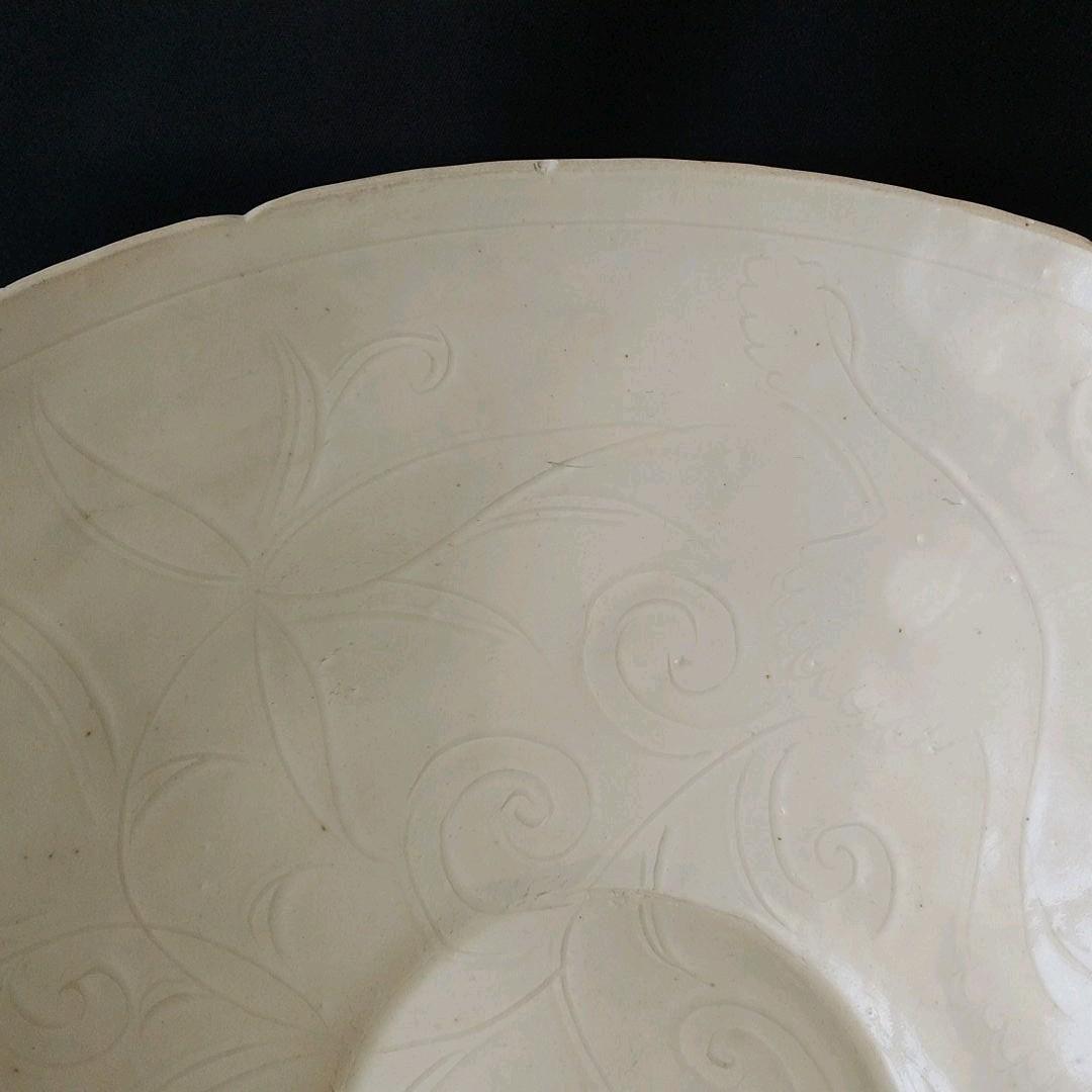 特別出品 中国 宋 定窯 茶碗 古箱あり 美術館級 骨董 茶道具