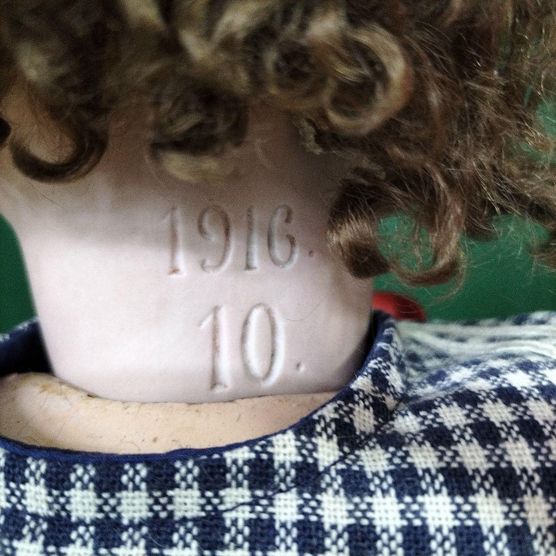 ビスクドール　珍しい男の子　第一次世界大戦モデル　G.M. Bergman