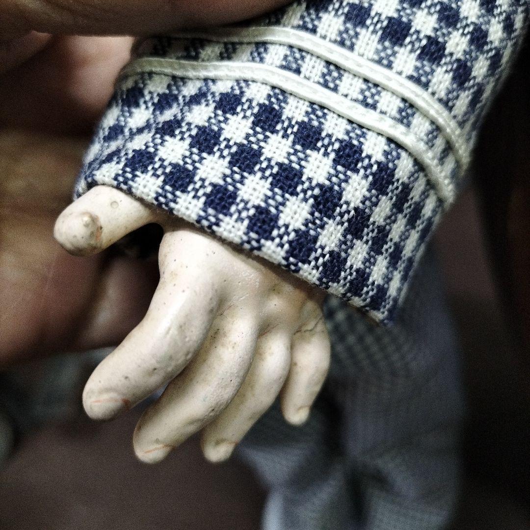 ビスクドール　珍しい男の子　第一次世界大戦モデル　G.M. Bergman