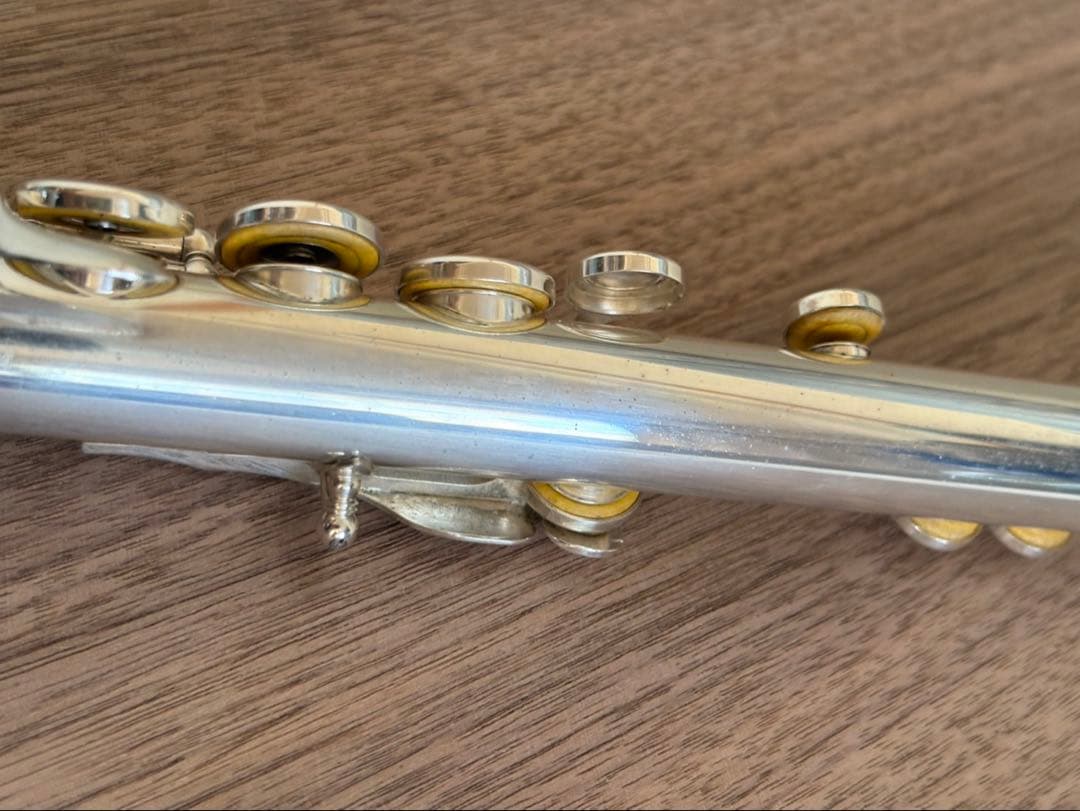 YAMAHA フルート本体 銀製 ケース付き