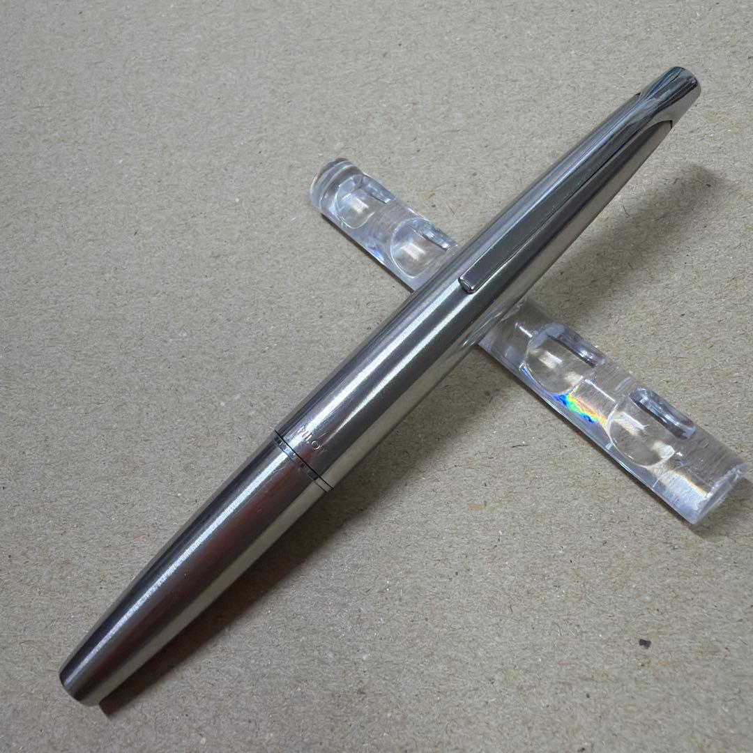 廃盤 PILOT パイロット μ ミュー 万年筆 M vintage 昭和レトロ