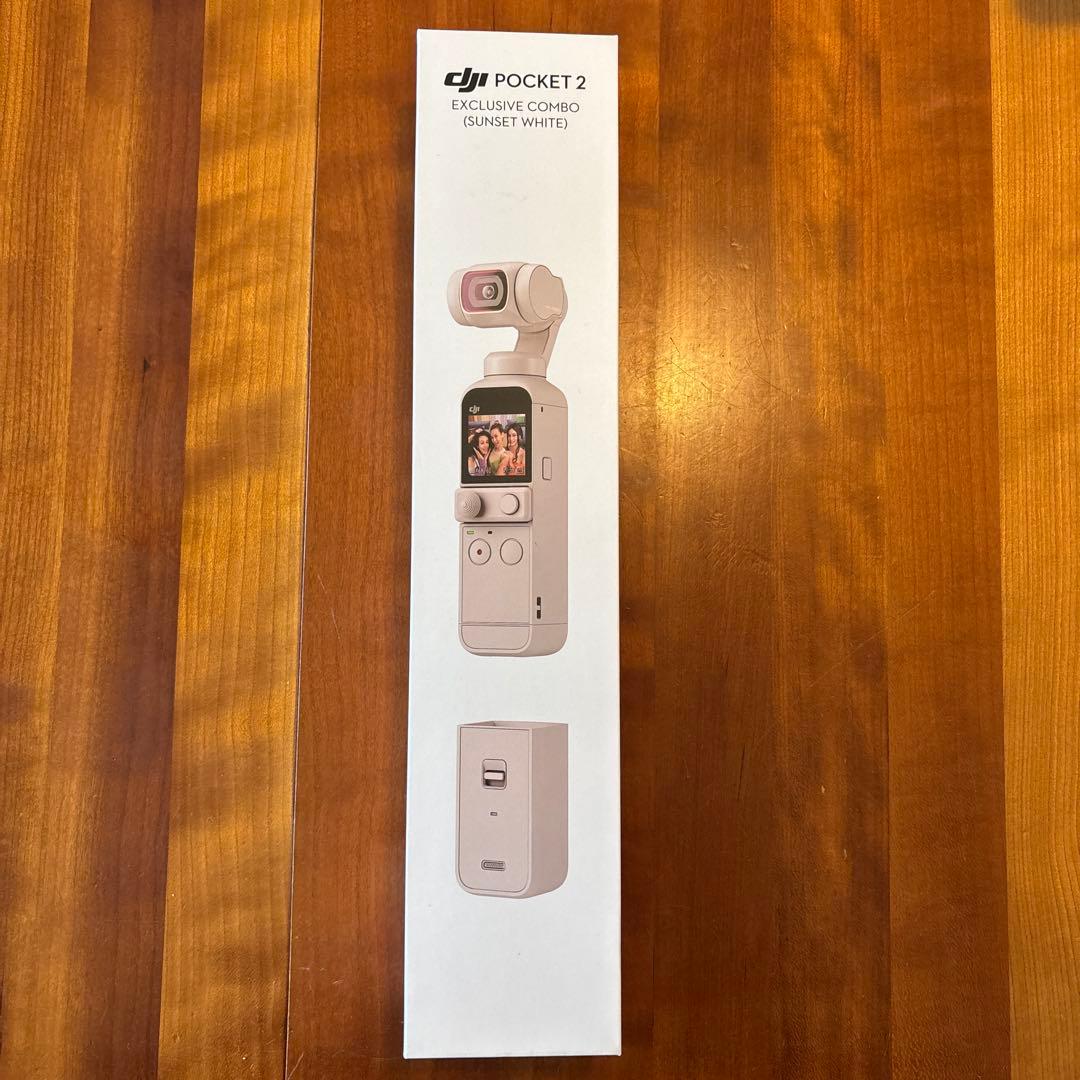 【新品同様　美品】DJI POCKET 2 サンセットホワイト