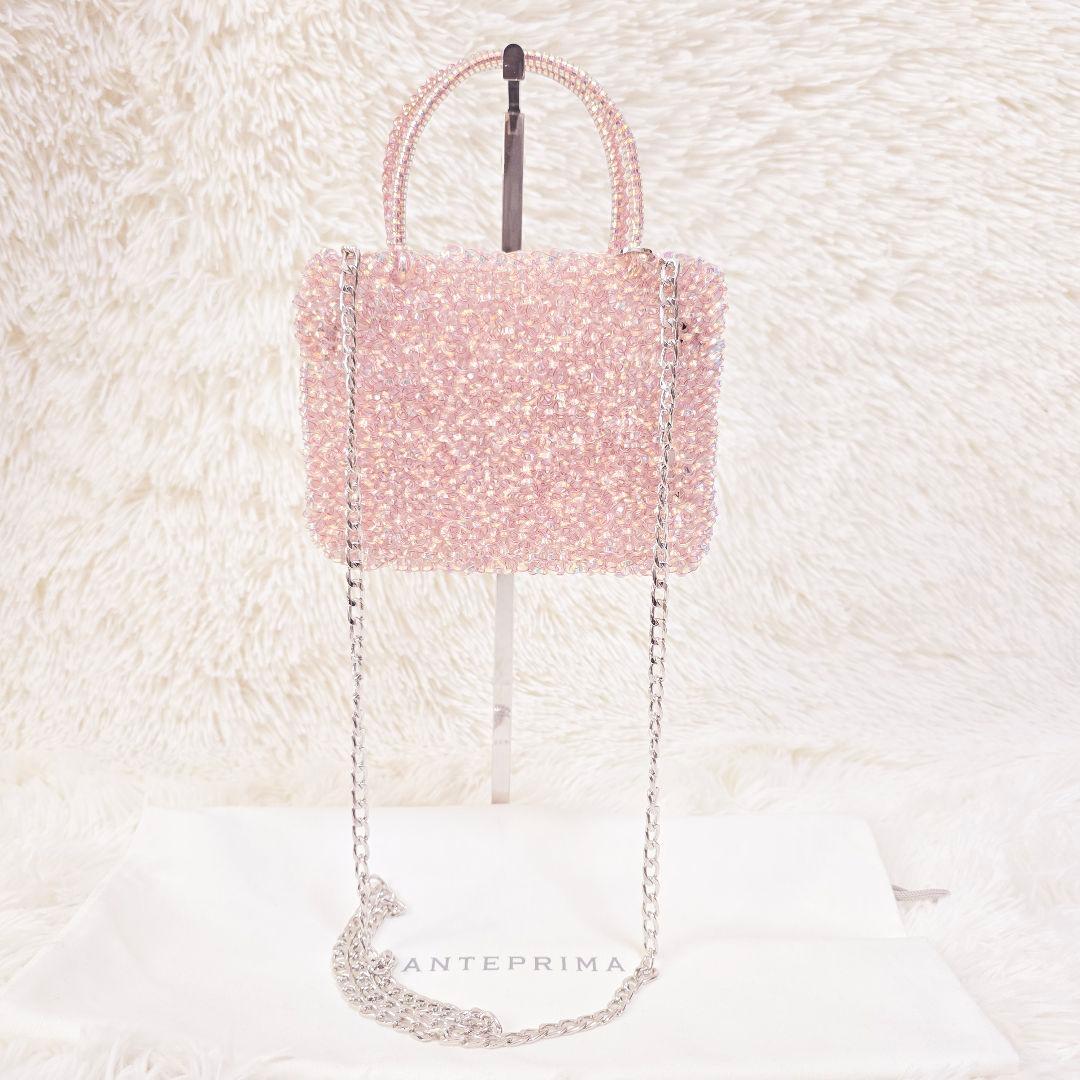 s様✨アンテプリマ ステッラ ピンク ショルダーバッグ