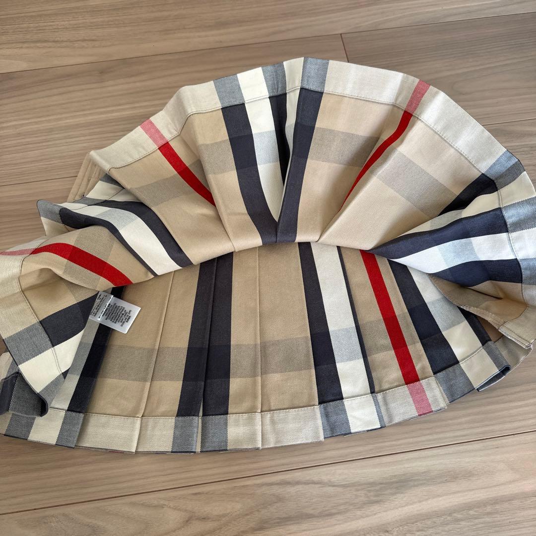 【美品♡すぐ発送】バーバリー ノバチェック プリーツスカート
