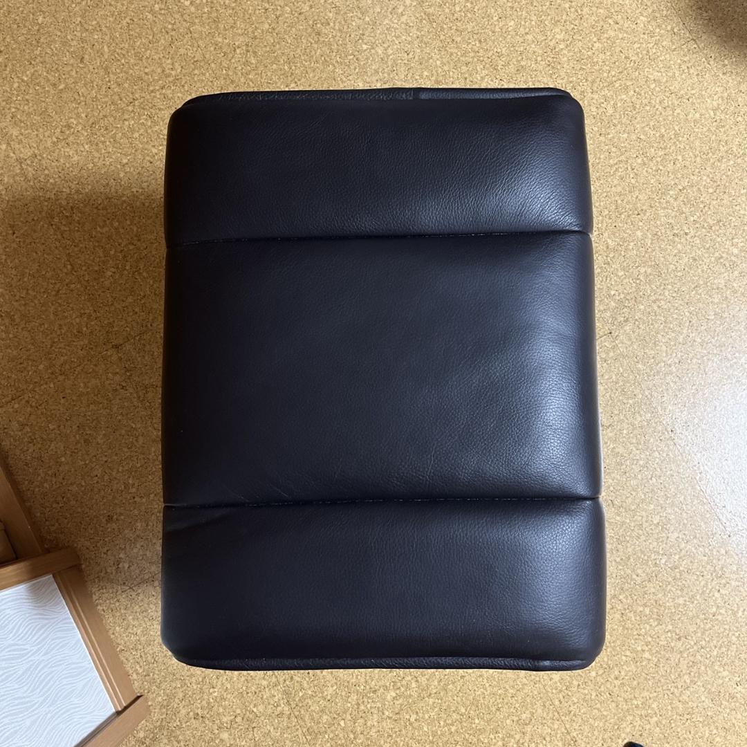 冨士ファニチア オットマン 2way スツール 椅子 レザー