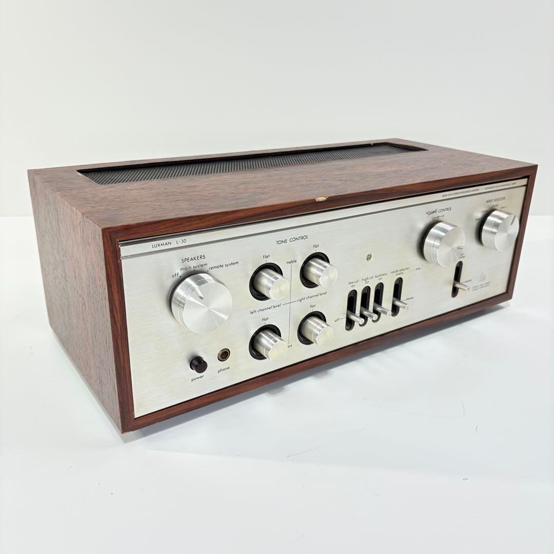 【動作品】 LUXMAN ラックスマン プリメインアンプ L-30 (2091)