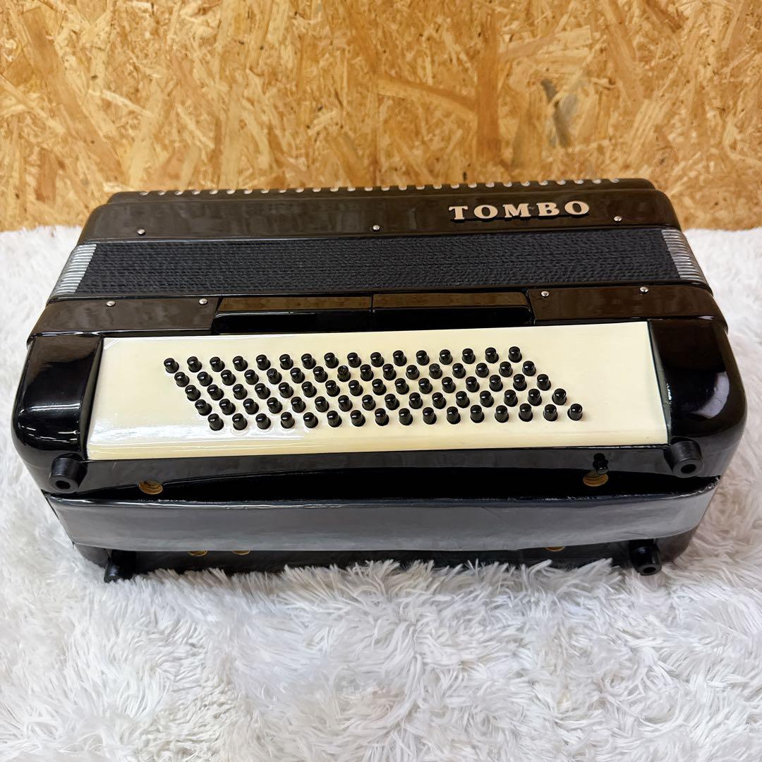 TOMBO T80B アコーディオン 37鍵盤/80ベース　MML音色切替6