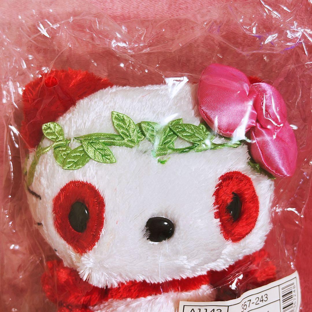 希少レア　ハローキティ　ヘンシンドール　ぬいぐるみ　パンダ　2008 サンリオ