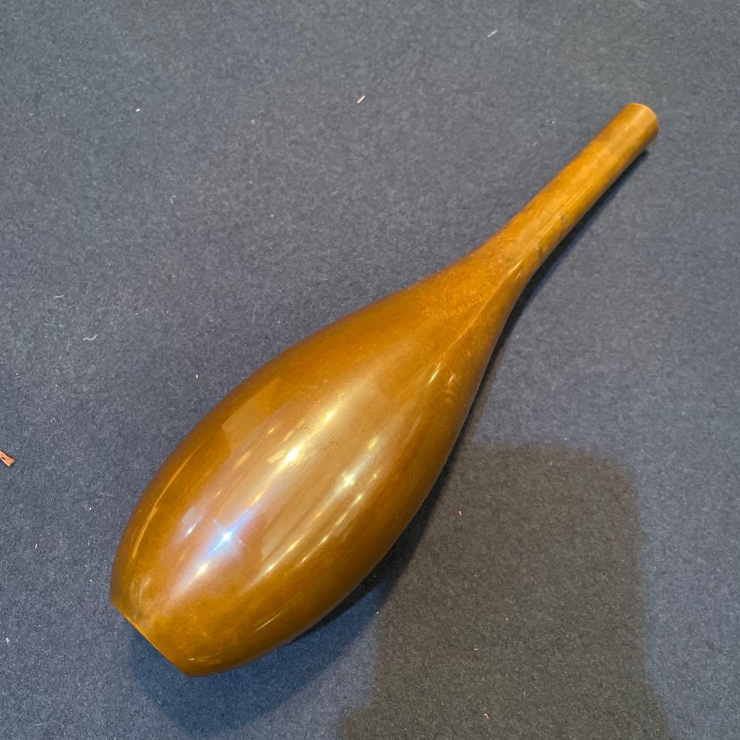 茶道具 華道具【八島 望舟】(造)の『鋳銅 花挿』共箱※美品　花器　花入