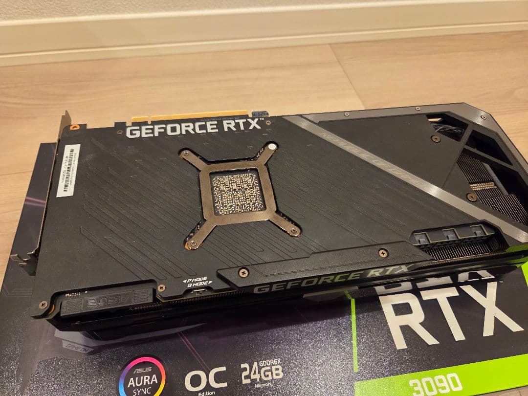 【ファン故障】ASUS ROG Strix RTX 3090 OC 24GB