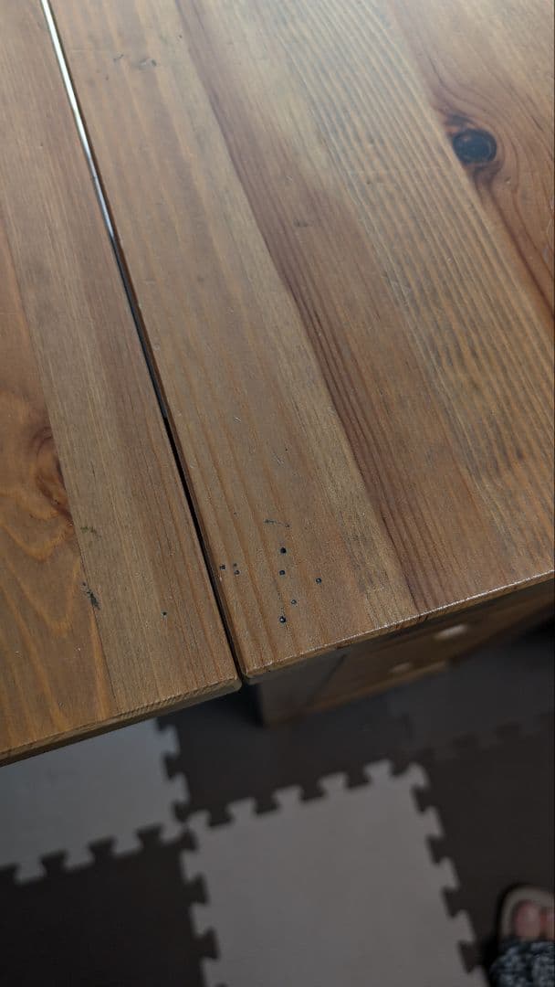 愛知県　引き取り限定　廃盤カラー　IKEA ノールデンゲートレッグテーブル