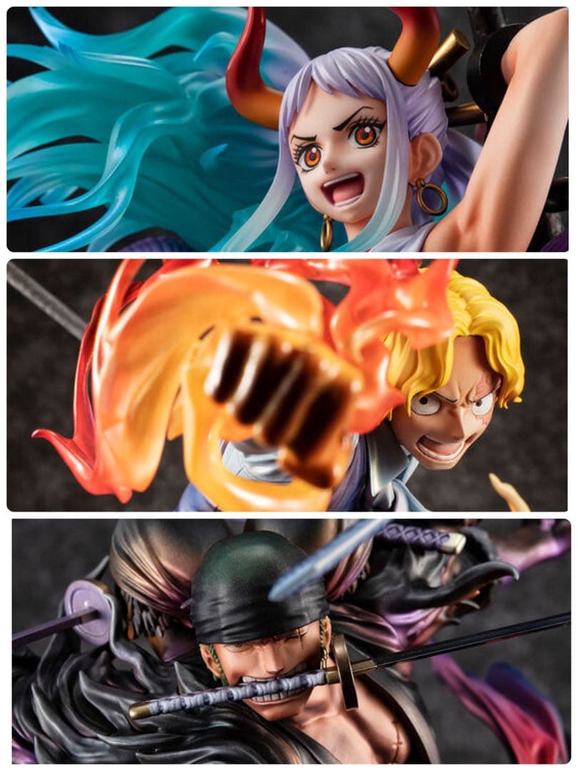 ワンピース pop 3体セット サボ ヤマト ゾロ