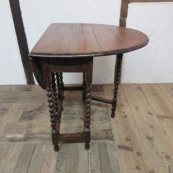 イギリス アンティーク 家具 ゲートレッグテーブル ダイニング 英国 6140e