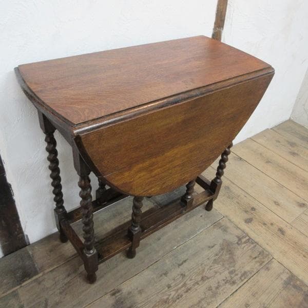 イギリス アンティーク 家具 ゲートレッグテーブル ダイニング 英国 6140e