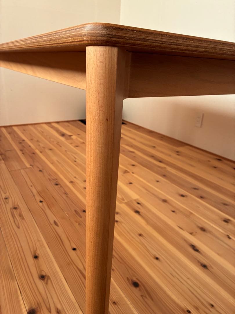 天童木工　水之江忠臣　ダイニングテーブル　グッドデザイン賞