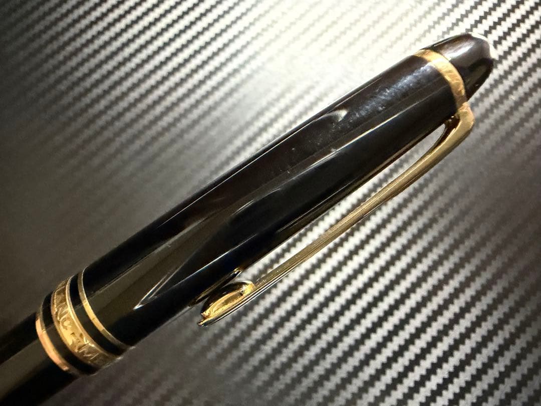 モンブラン マイスターシュテュック 144 ブラック 全金 M 中字 万年筆
