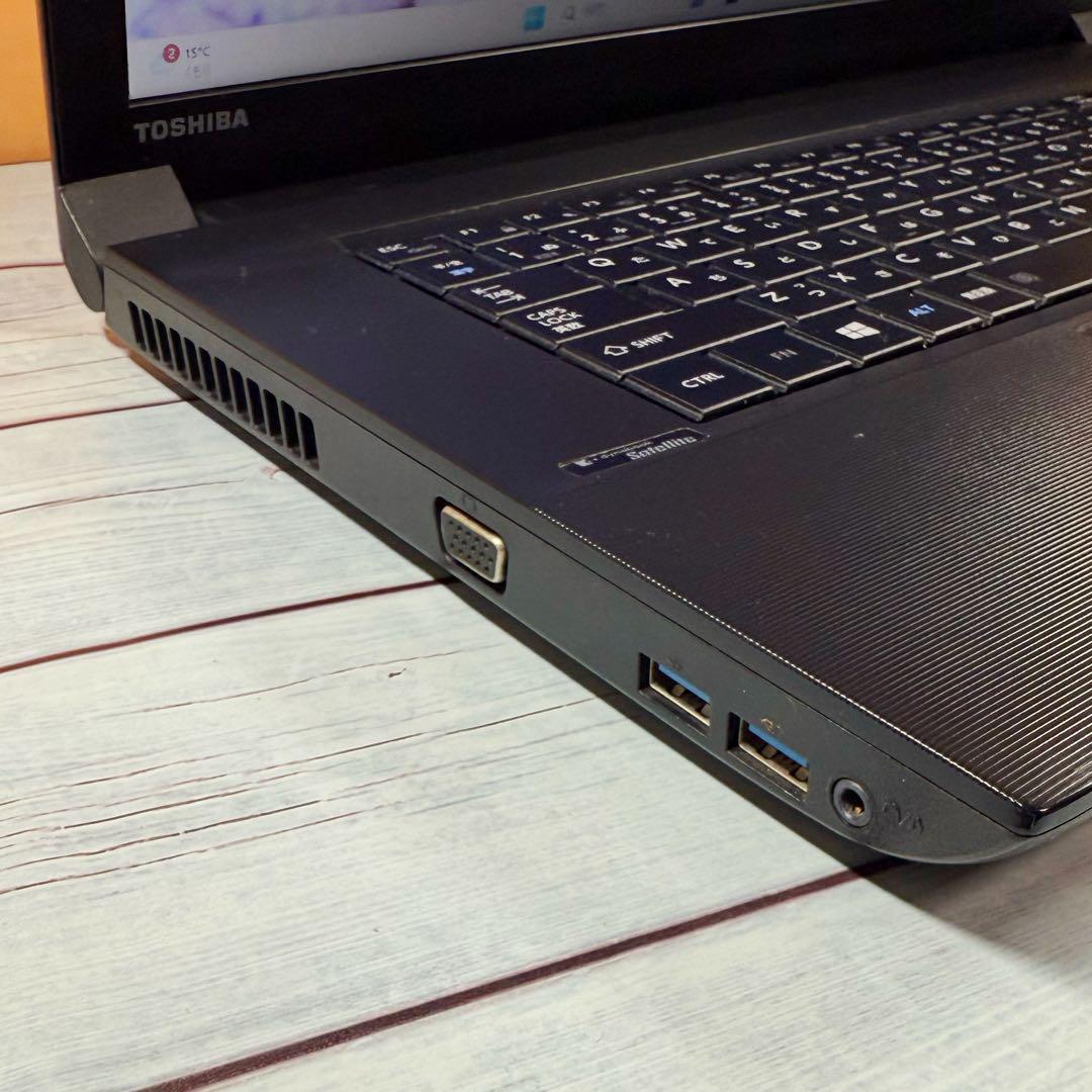 特価❣️東芝ノートパソコン☘️Core i3☘️メモリ4GB☘️Windows11