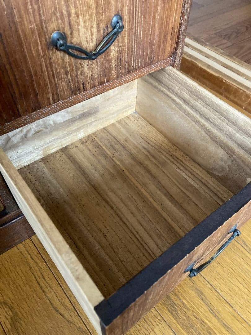 【昭和レトロ】アンティーク 棚 収納箪笥 飾り棚 食器棚 本棚 キャビネット