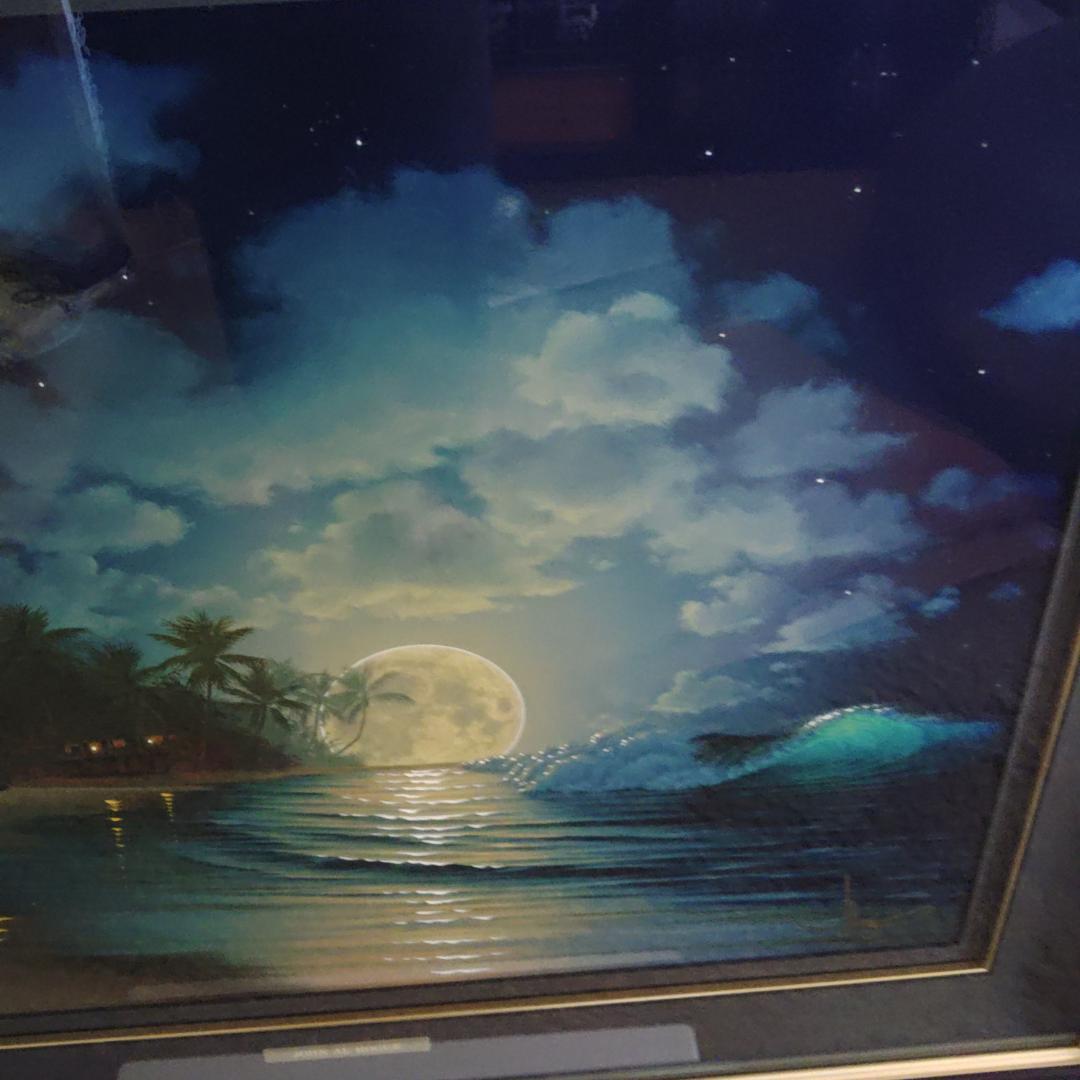 ジョン・アルホーグ / 『バニヤン・ムーン』 ダイヤモンド・手彩入り