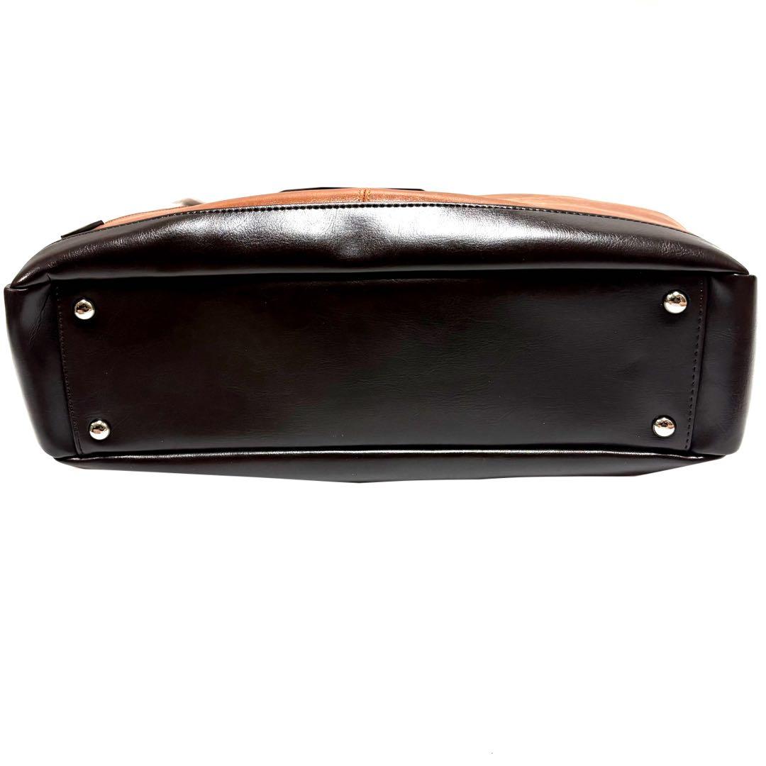 MCGREGOR 2WAYバッグ ショルダーバッグ バッグ レザー ブラウン