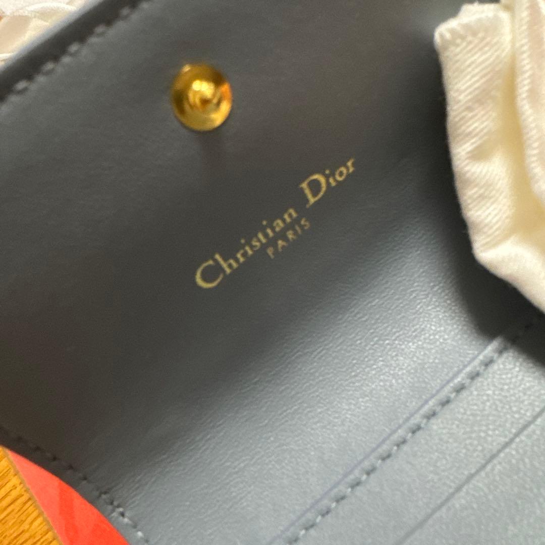 【新品】Dior ウォレット ブルーグレー