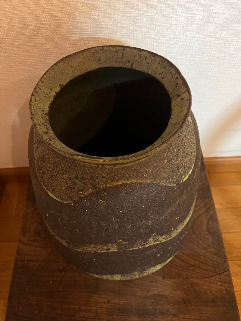 山田義力 特大壺 大嶺實清 大嶺工房