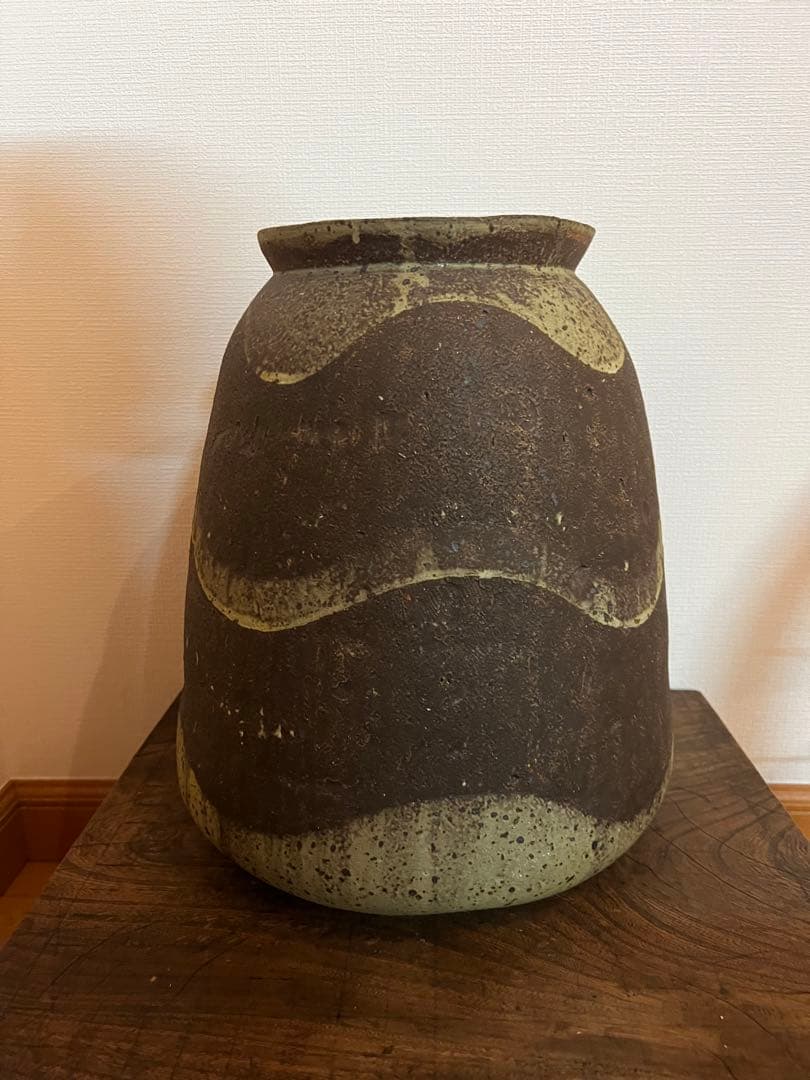 山田義力 特大壺 大嶺實清 大嶺工房