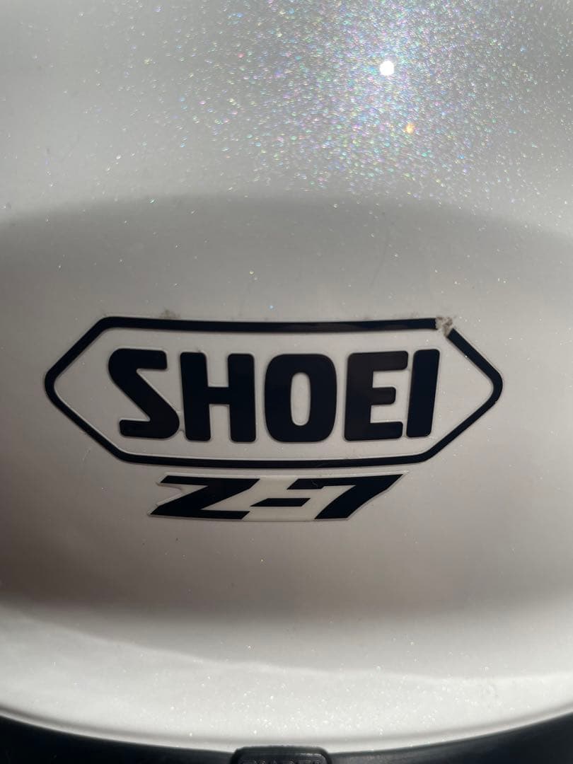 SHOEI Z-7 フルフェイスヘルメット ホワイト ミラーシールド