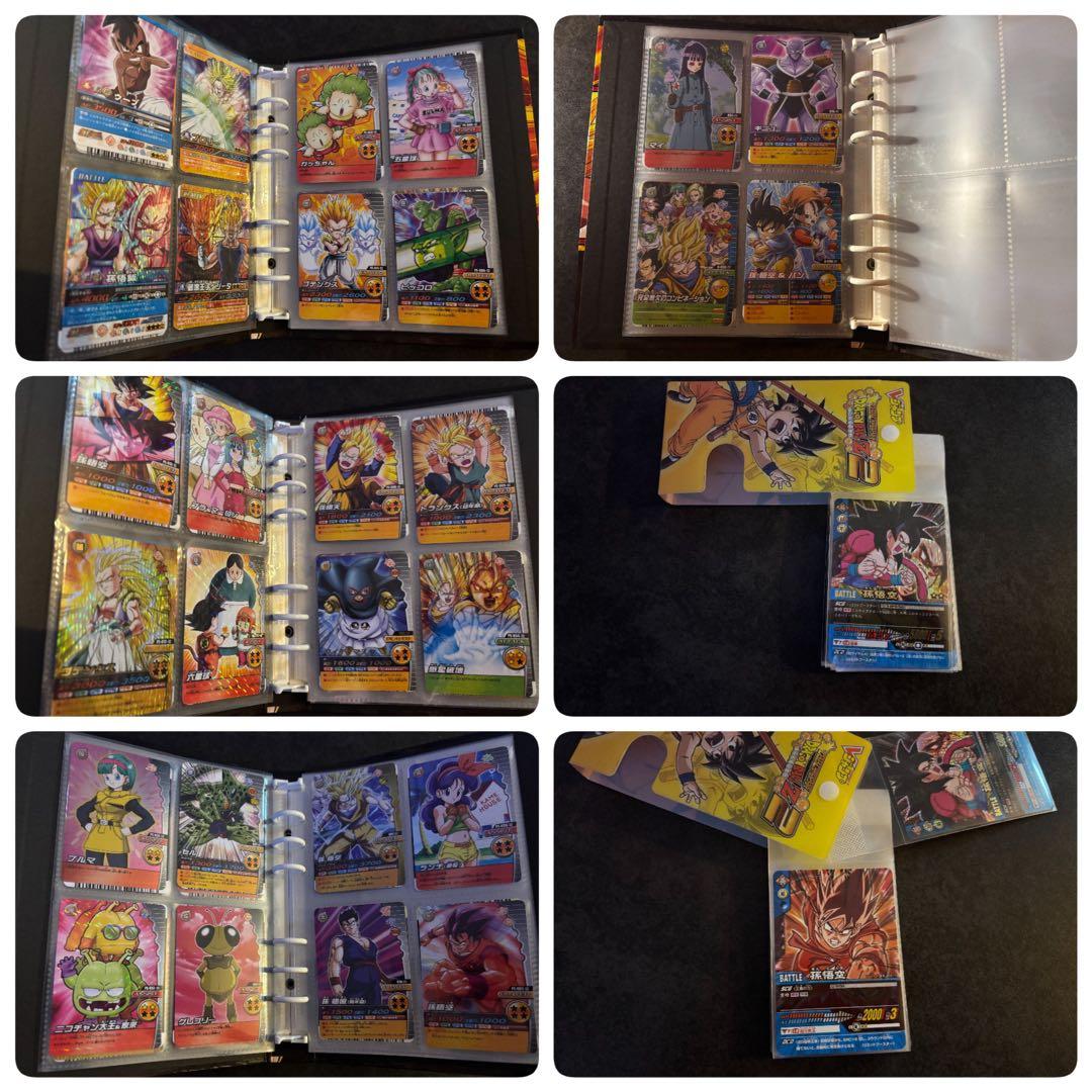 ドラゴンボールZ、2、爆裂インパクトデータカードダス　コレクションまとめ売り