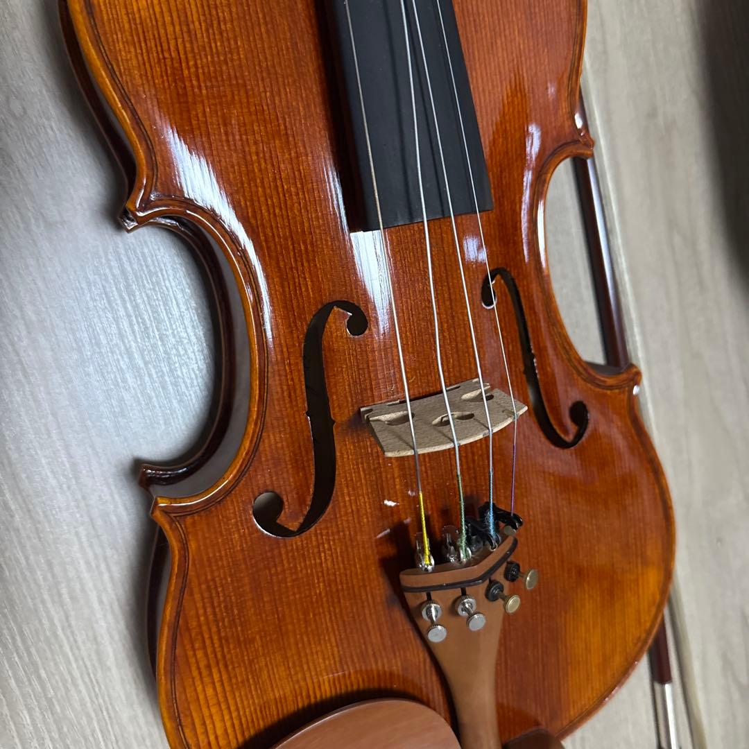 バイオリン 本体 木製 茶色