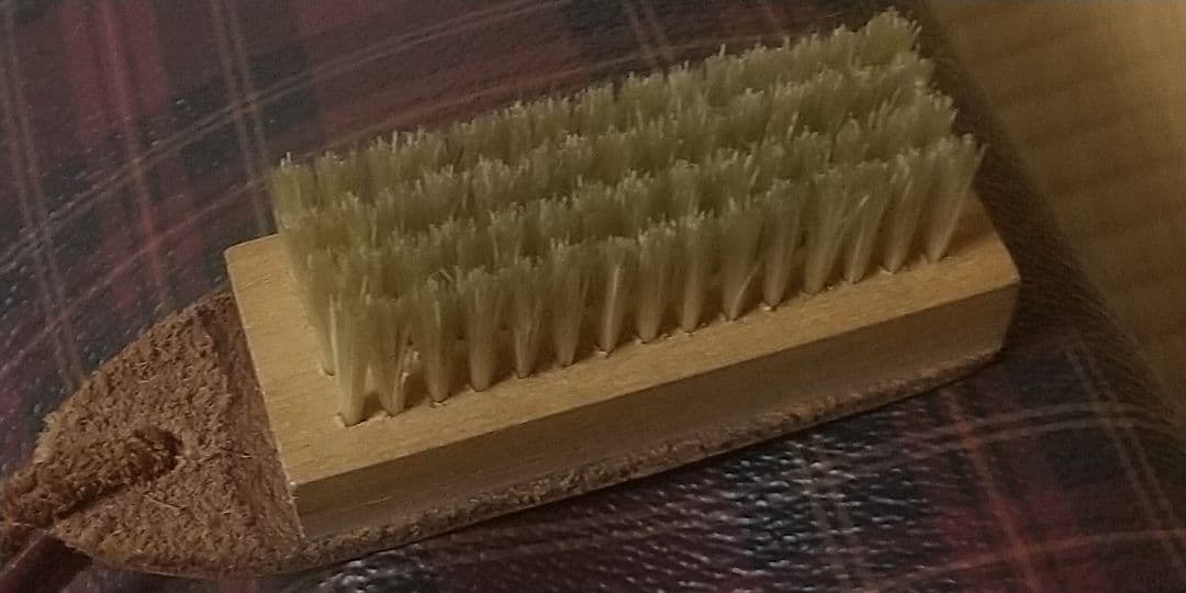 ポロラルフローレン ミニボストンバッグ チェック柄 ブラウン