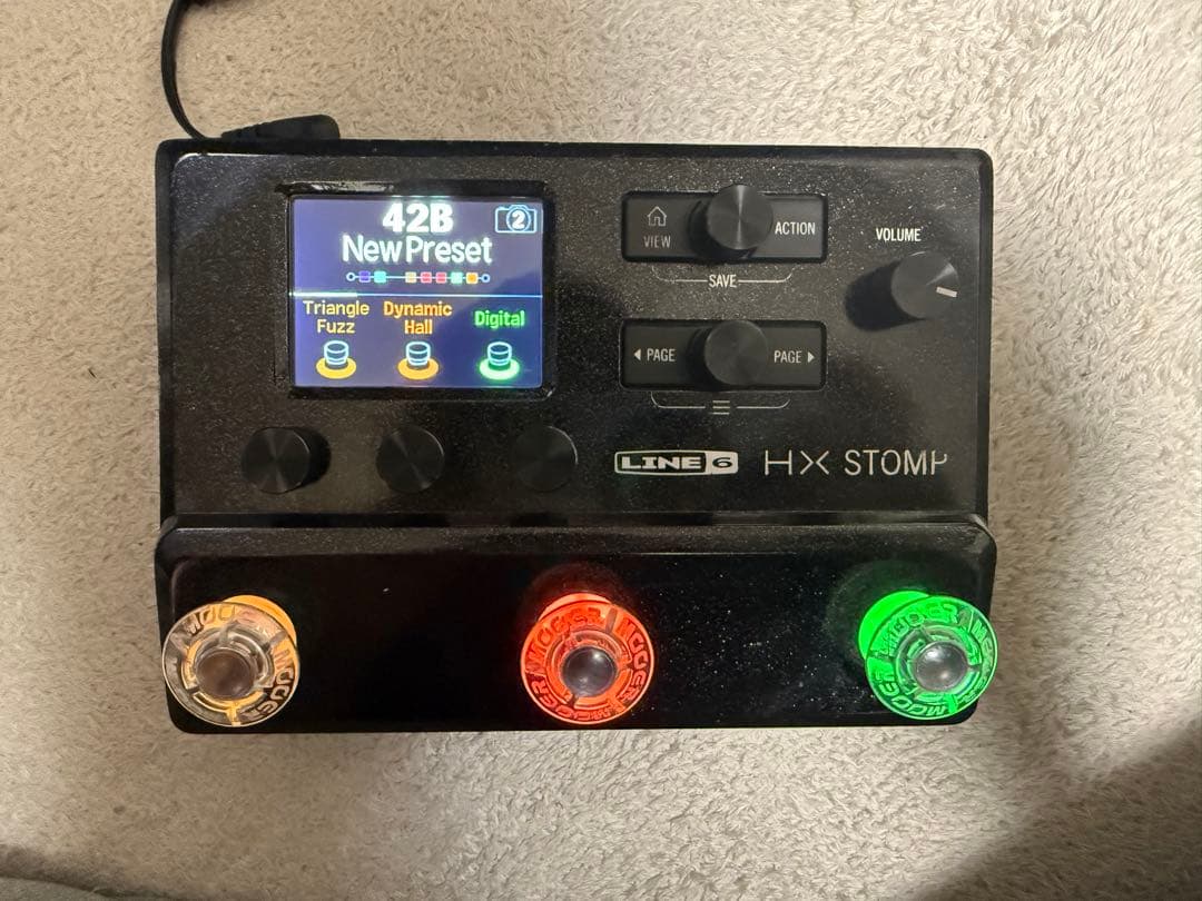 LINE 6 HX Stomp ギターエフェクター
