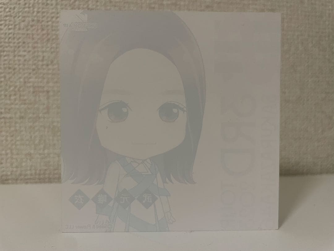 櫻坂46 武元唯衣 直筆サイン入り アクリルブロック