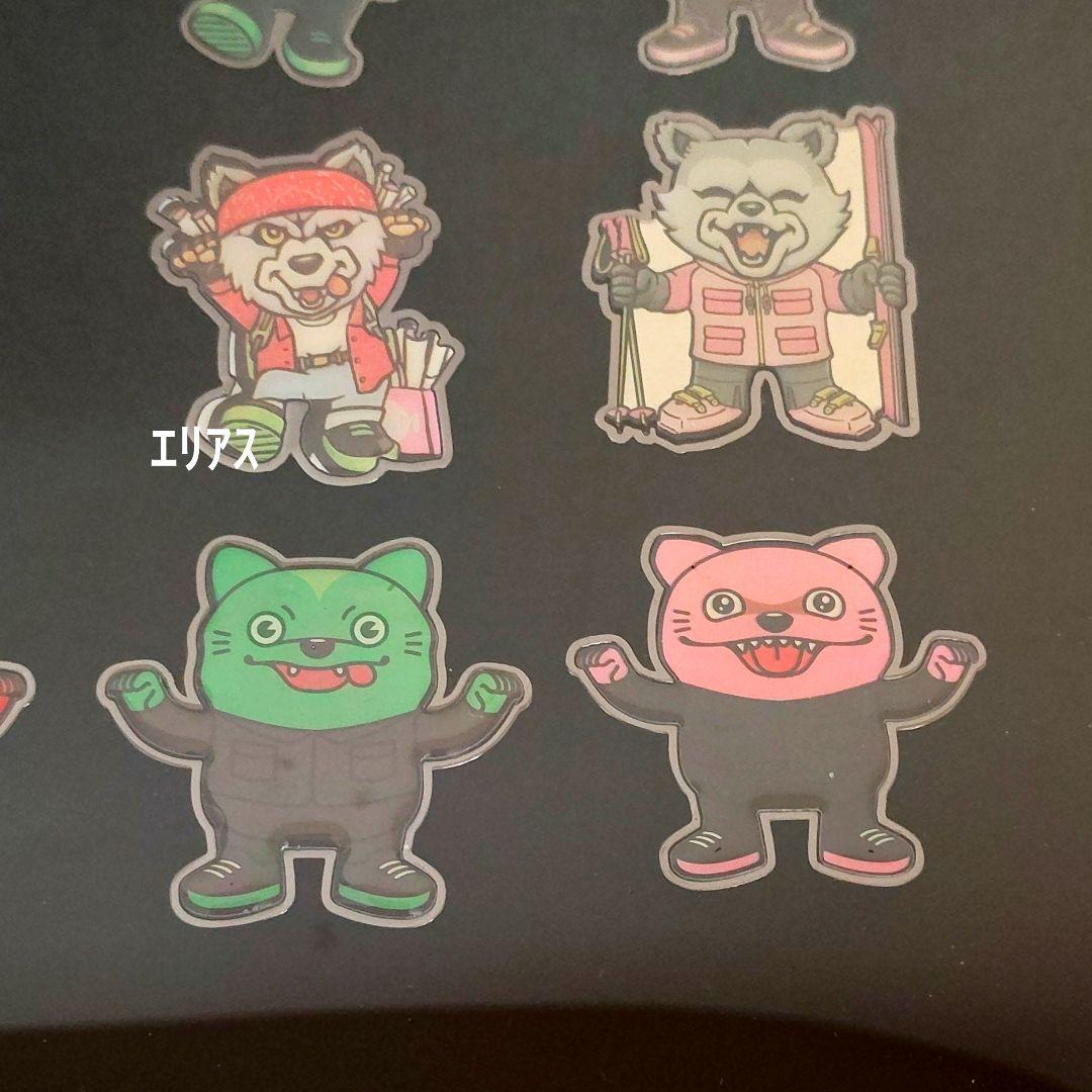 MAN WITH A MISSON　ガウポン　ピンズ　コンプリートセット　バッジ