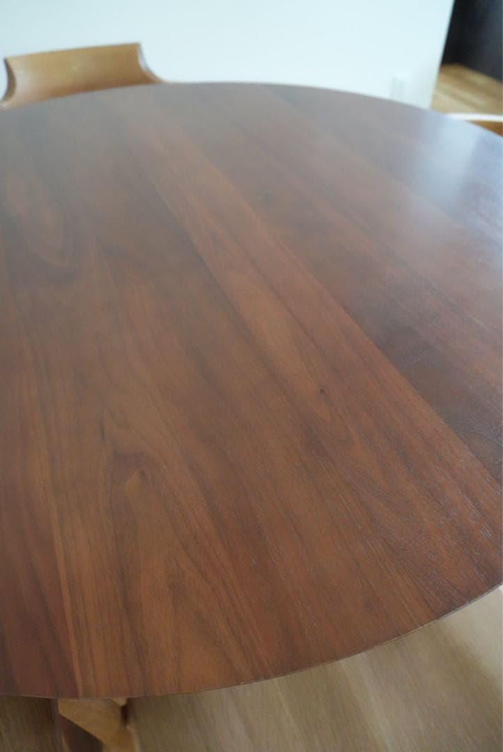 パモウナ　ダイニングテーブル　pamouna 天然木 無垢 ウォールナット