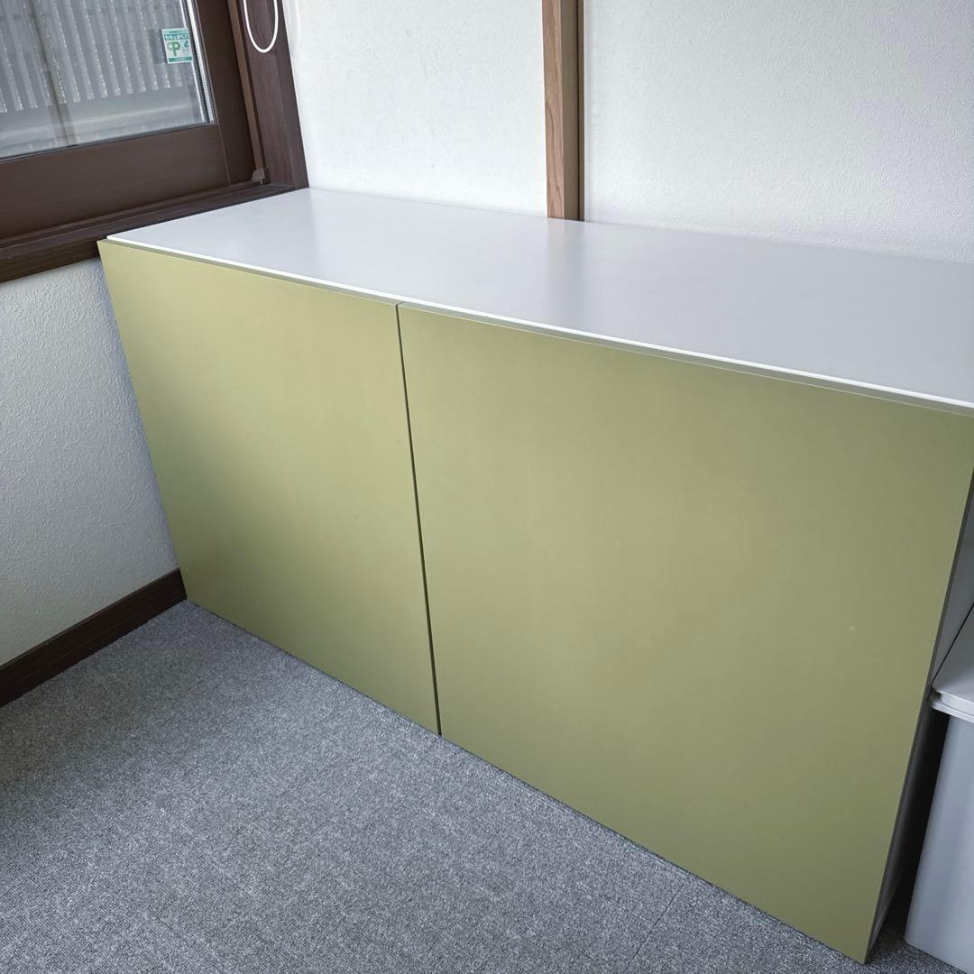 ろここ　IKEA イケア　ベストー　棚　扉付き　無印　送料込み