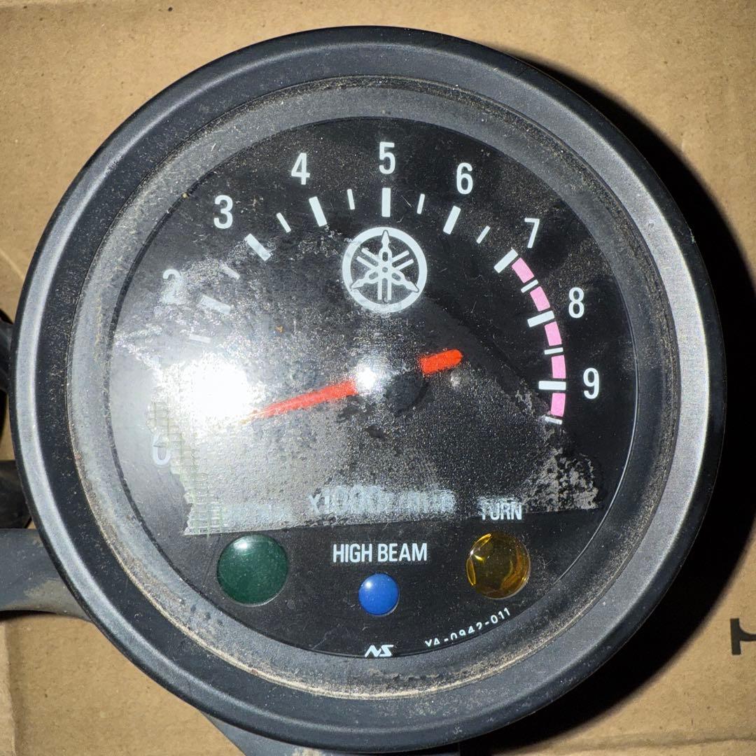 YAMAHA SR400 純正メーター・タコメーター