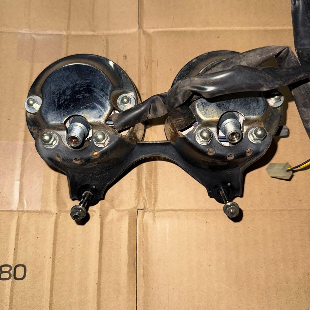 YAMAHA SR400 純正メーター・タコメーター