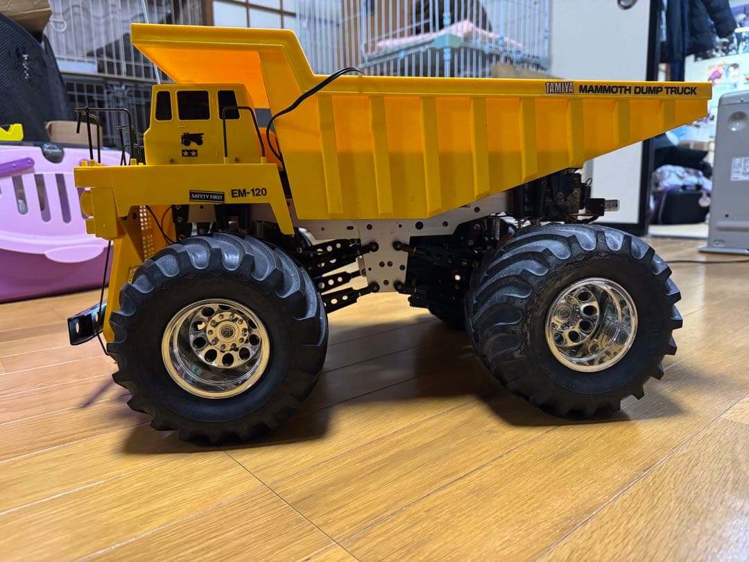 希少！絶版レア！　TAMIYAタミヤ1/20 マンモスダンプ　プロポ付き