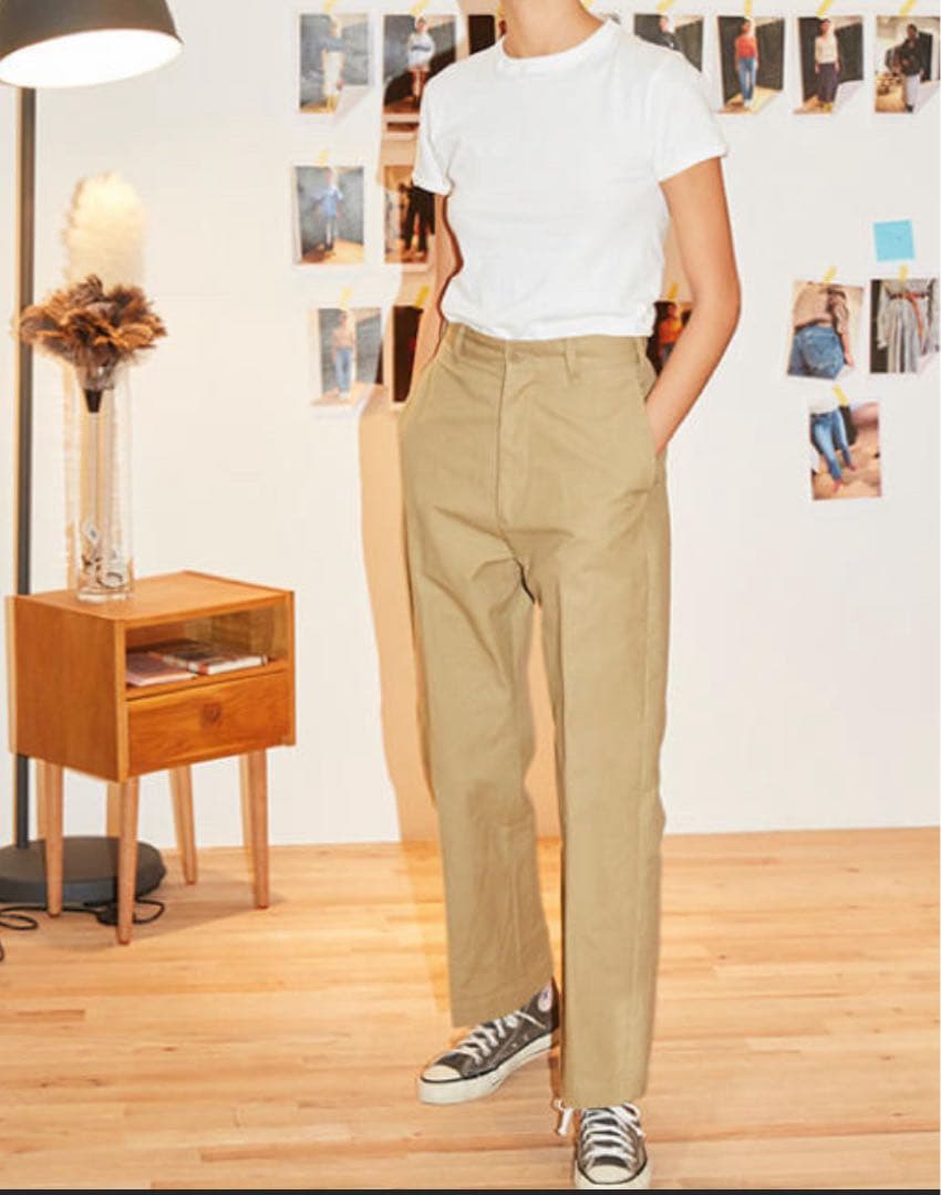 専用ページです⭐︎ HIGH WAIST CHINOPT 34 新品