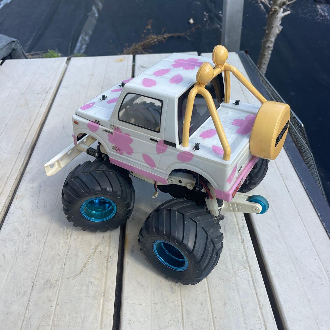 タミヤジムニーウィリー　ブルーメッキ