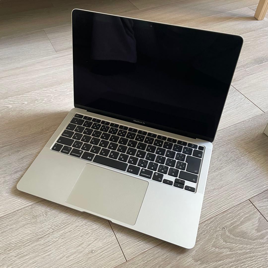 超美品 MacBookAir 13インチ M1 メモリ8GB SSD512GB