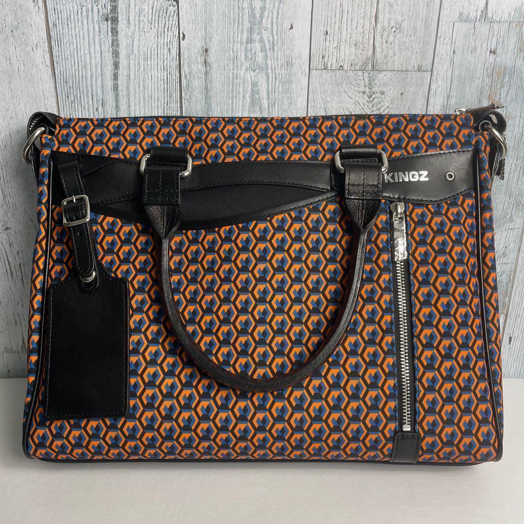 【新品】サマンサキングズSamantha KINGZ トート　幾何学柄