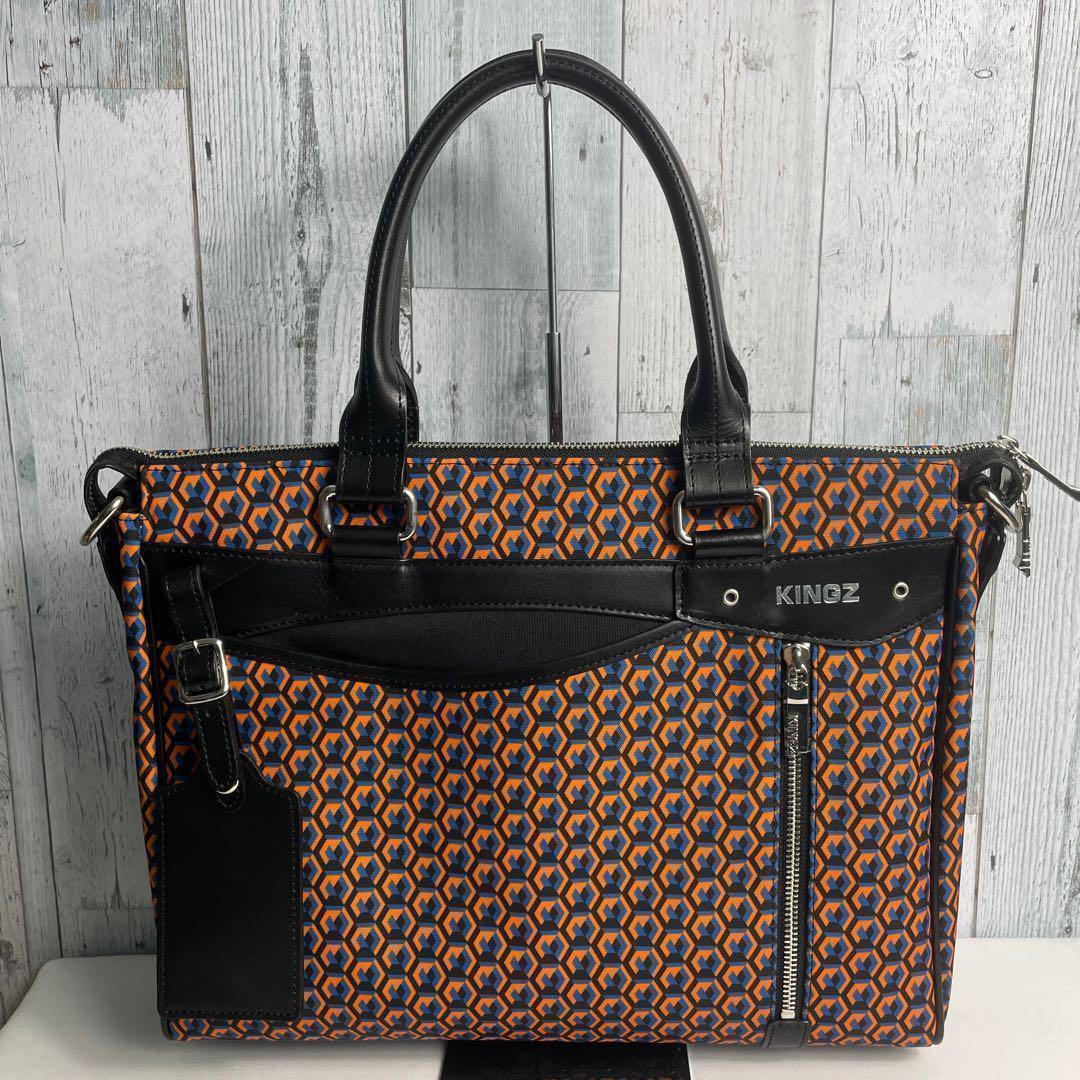 【新品】サマンサキングズSamantha KINGZ トート　幾何学柄