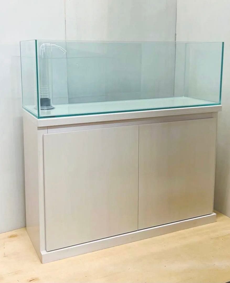 ラスト1セット　900×300×300オールガラスオーバーフロー水槽 セット