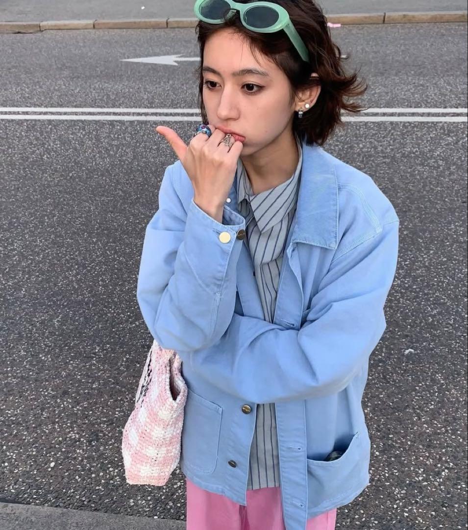 M Carhartt wip チョアコート　デニムジャケット