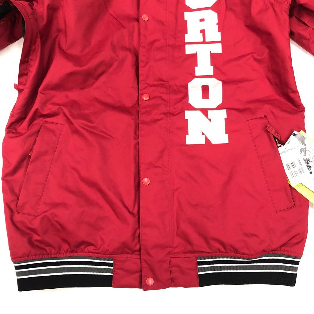 1517 新品タグ付き　バートン　スノボウェア　ジャケット　パーカー　赤　L